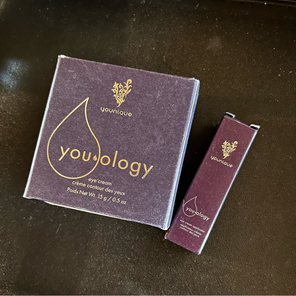 New eye cream and applicator roller
